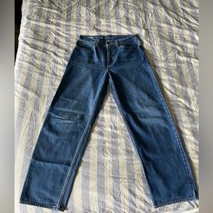levi's premium women's dad jeans, size 27